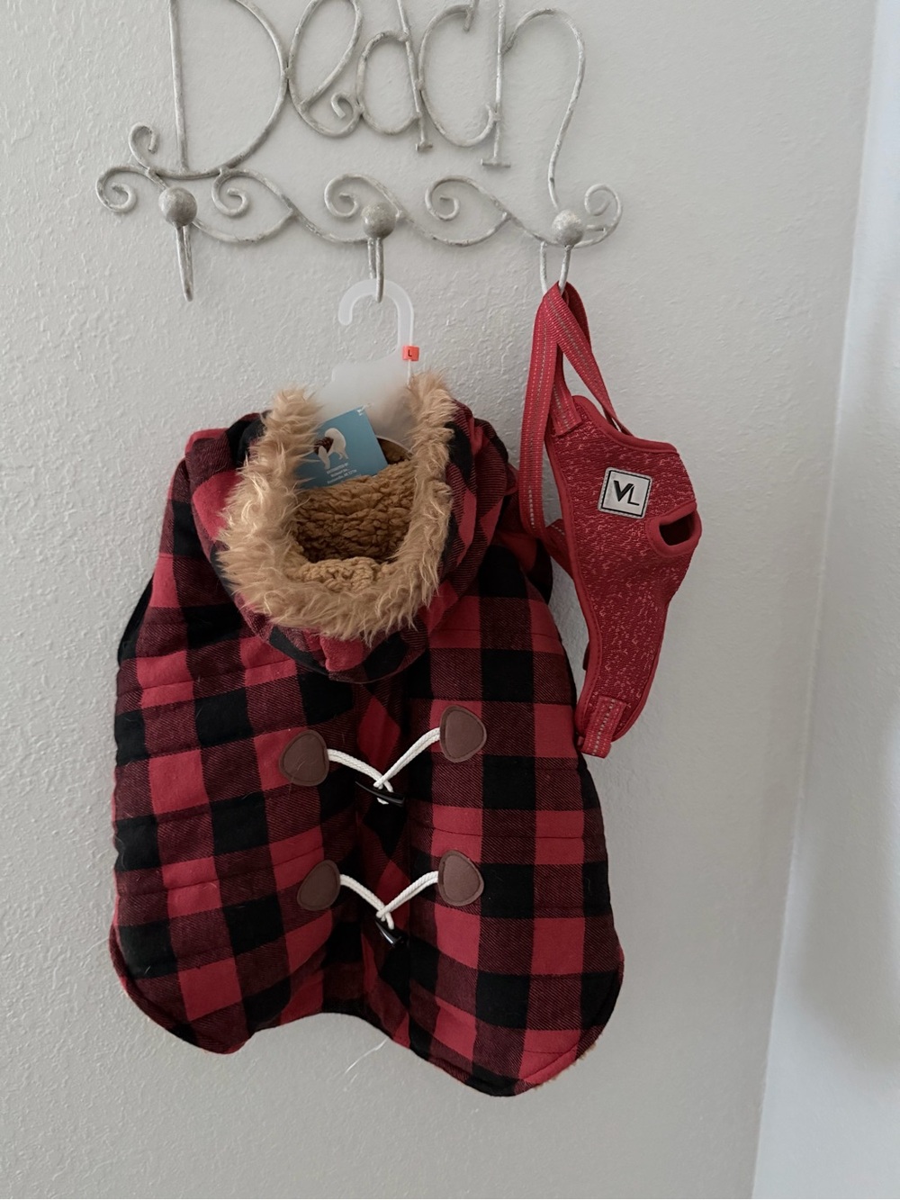 Dog Bundle-Dog Fur Jacket and Harness